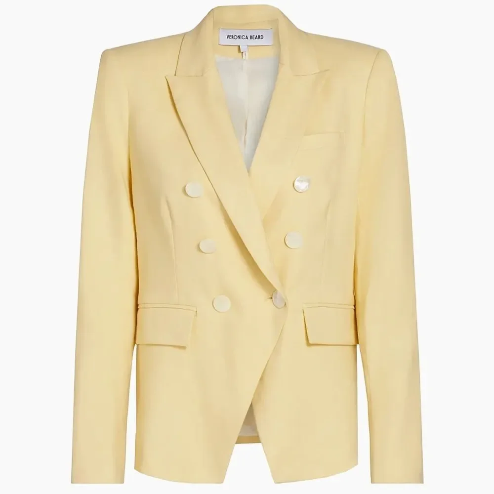 Veronica Beard miller linen Dickey jacket